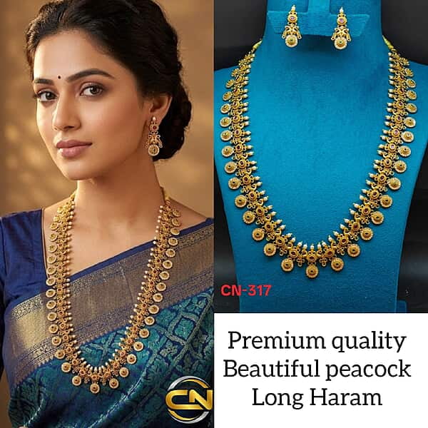 premium quality beautiful peacock long haram