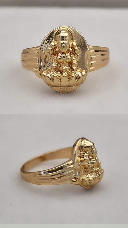Laxmi Devi Design Finger Ring ?✨️
