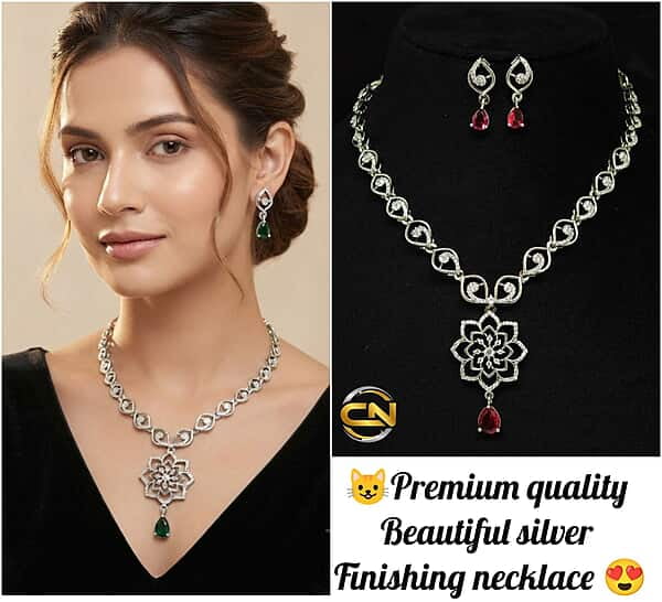 Silver Finishing Necklace ?