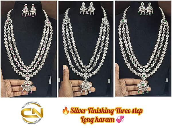 Silver Finishing Three step long haram ?