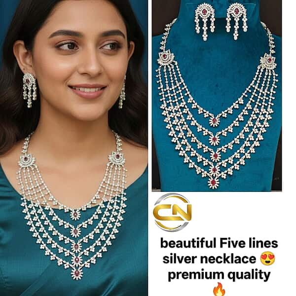 Silver Step necklace ?