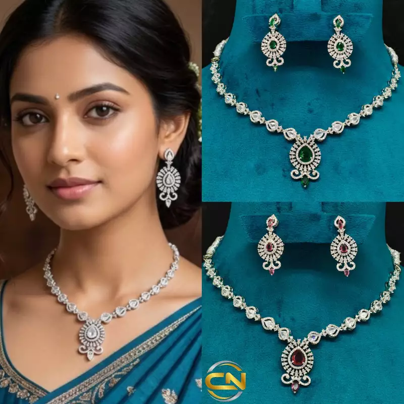 beautiful silver polish Necklace ?