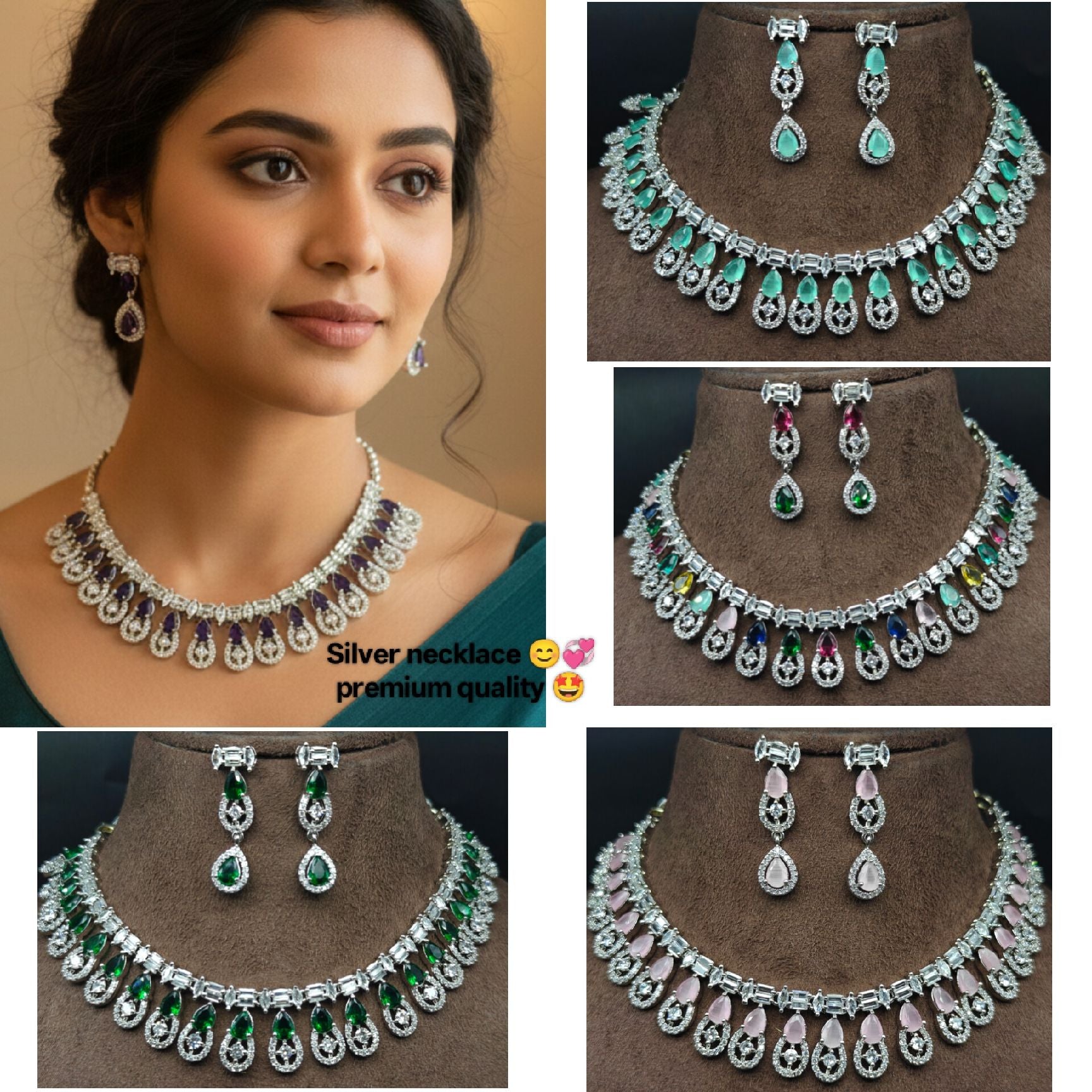 Silver necklace