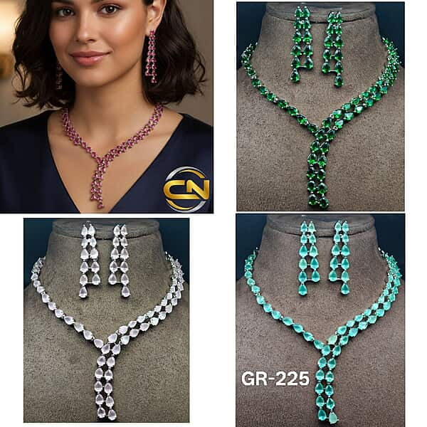 Stone silver necklace ?