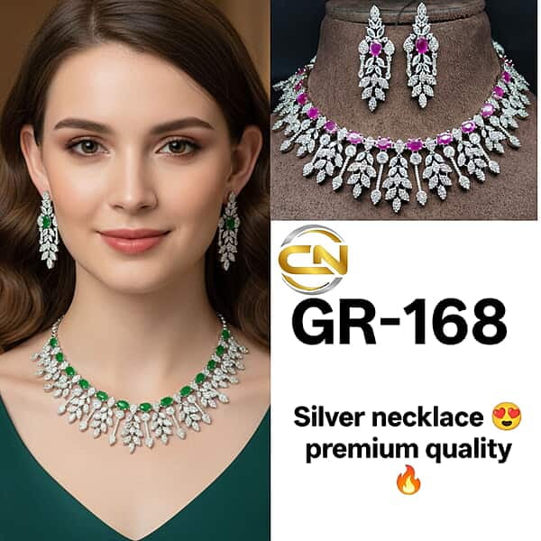 Silver ? necklace