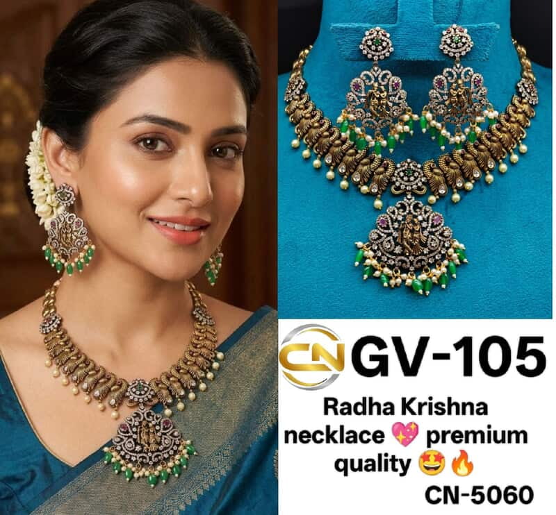 Radha Krishna necklace ?