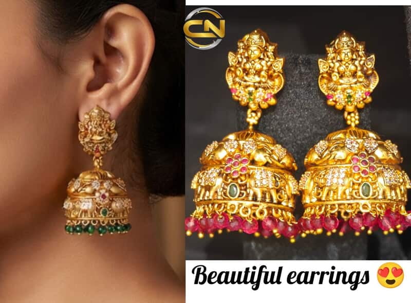 Laxmi devi earrings ?
