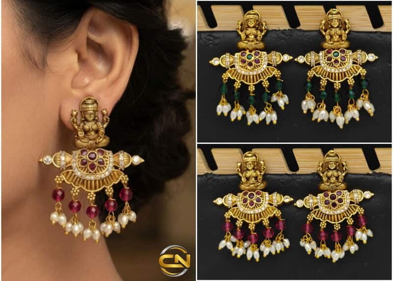 Laxmi Devi Design Earrings ?