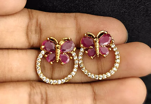butterfly earrings ?