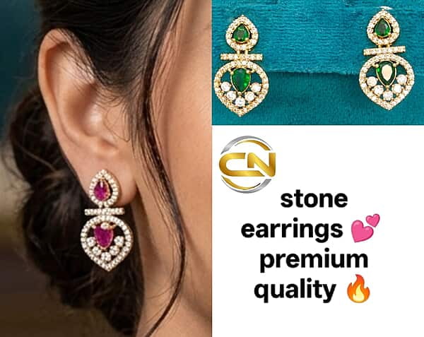 stone earrings ?