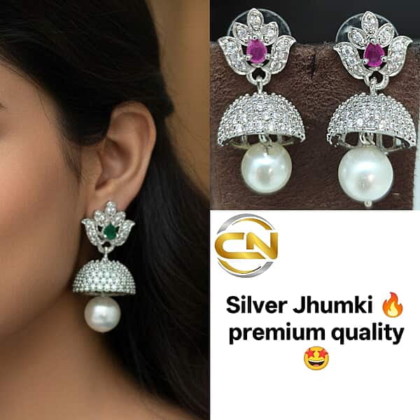 silver Jhumki ?