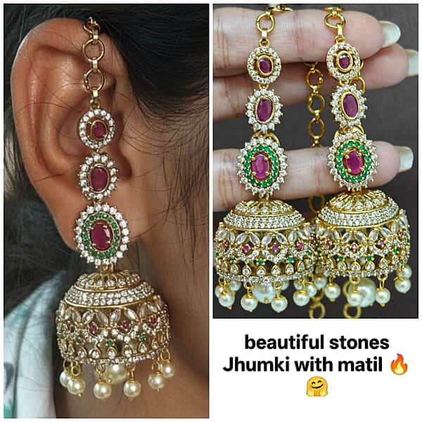 Jhumkii attach matil