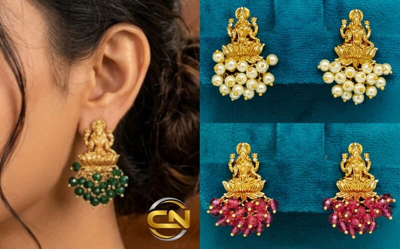lakshmi devi earrings ?