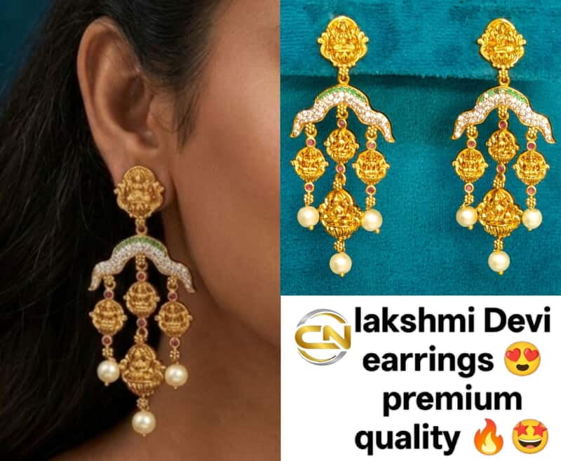 lakshmi Devi earrings ?