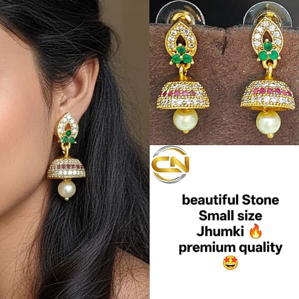 Stone small Jhumki ?