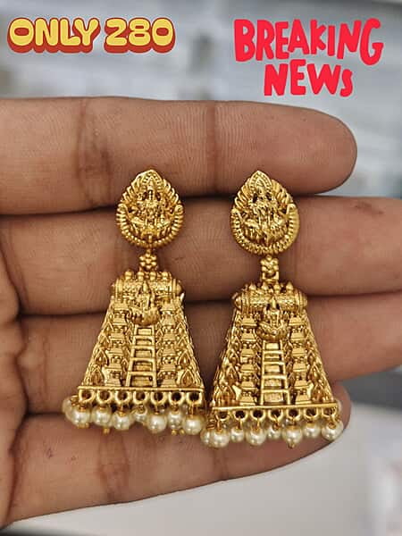 temple earrings