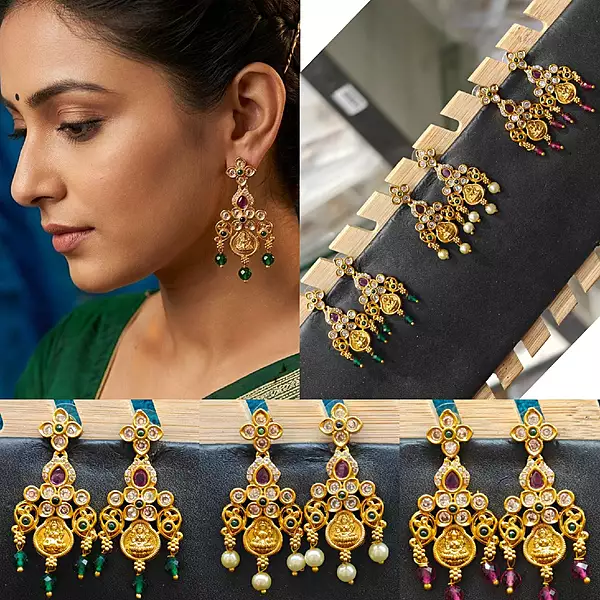 Beautiful Matt Finishing Earrings combo offer only for 315 Book fast ?