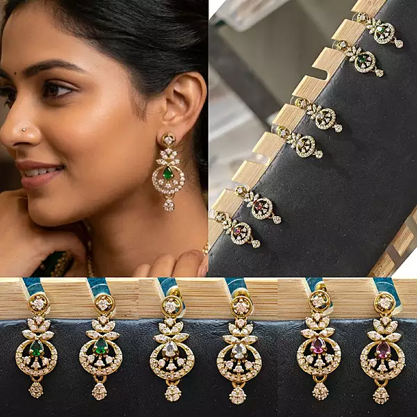 Beautiful mehandi Finishing Earrings combo offer only for 225 Book fast ?