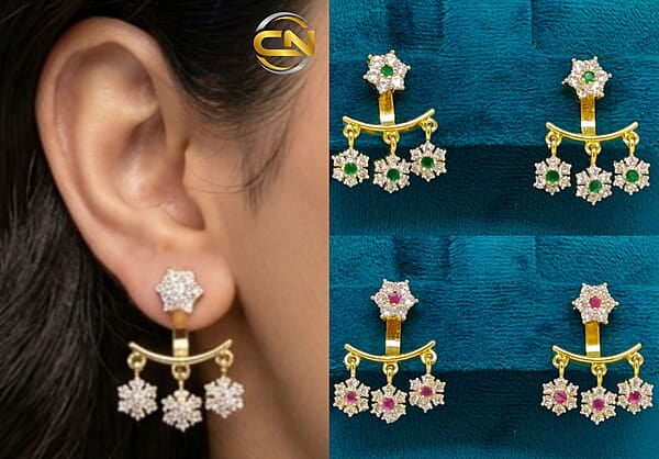 fancy earrings ♥️✨