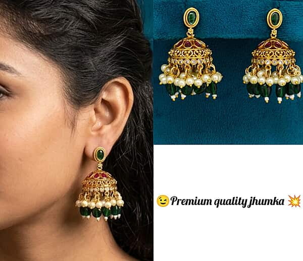 premium quality jhumka