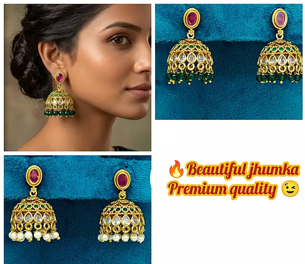 beautiful Jhumka premium quality