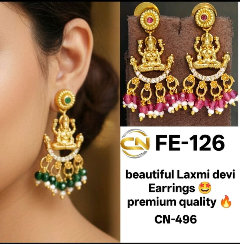 lakshmi devi earings ?