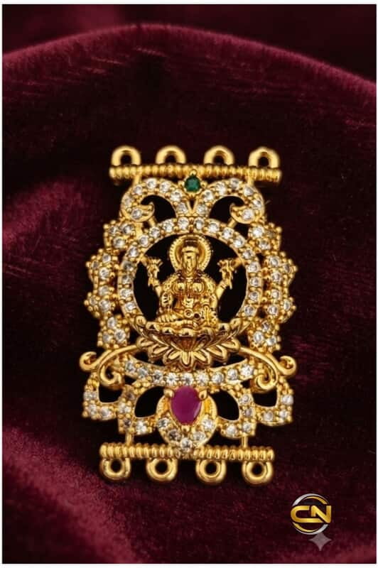 Lakshmi devi design locket ?