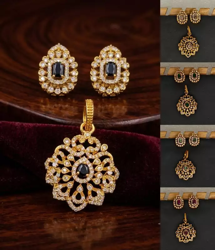 locket with earings ❤️