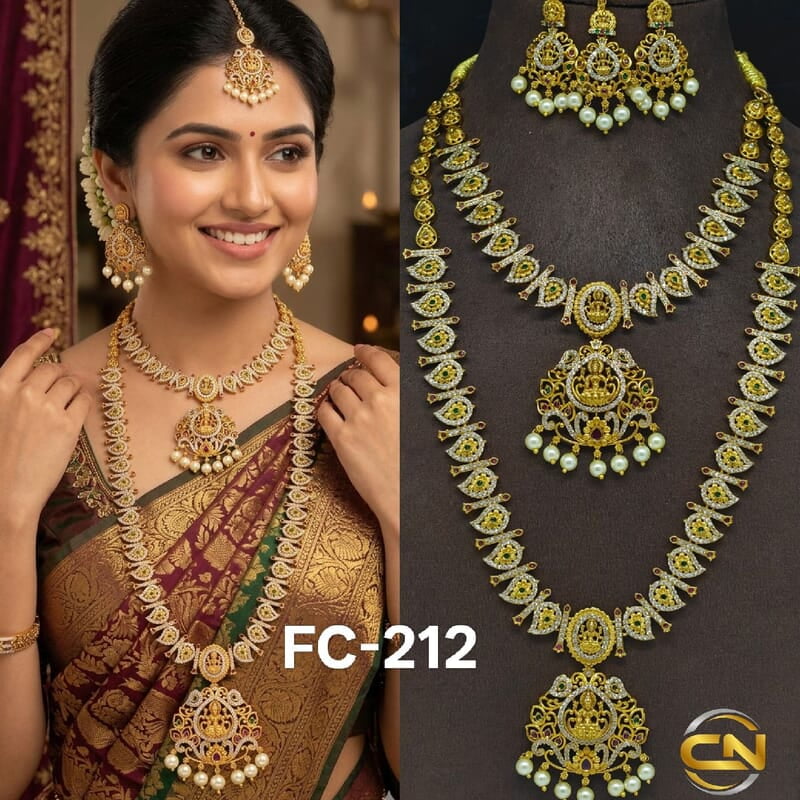 lakshmi devi mango design combo set ?
