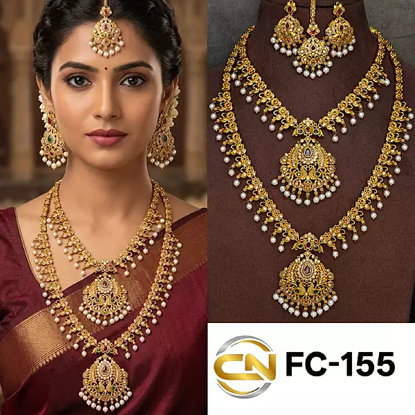 beautiful peacock design combo set ?