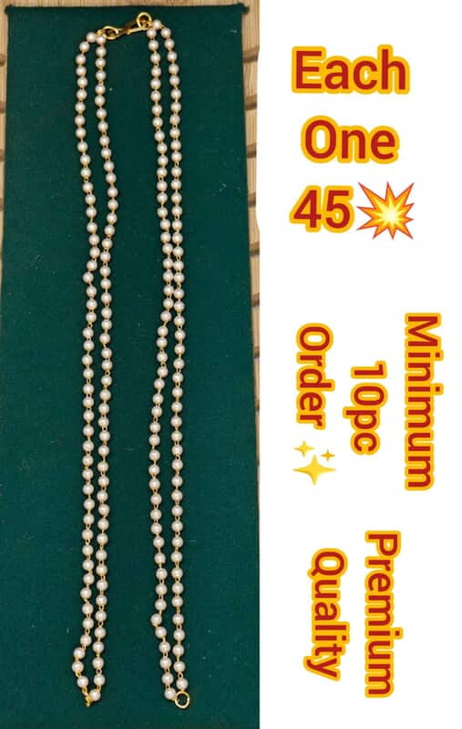 pearls mala ?