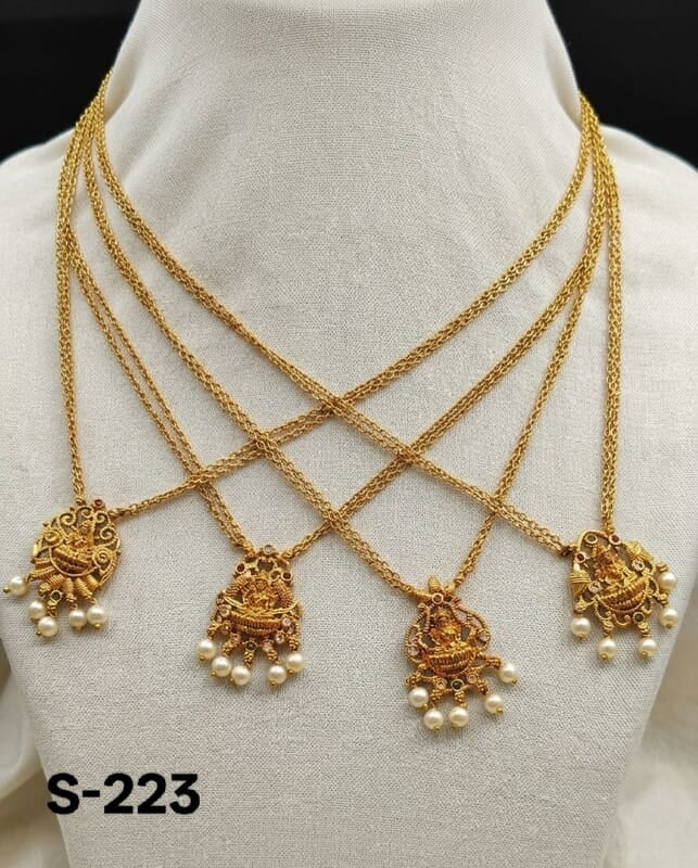 Laxmi devi design chain model locket ?