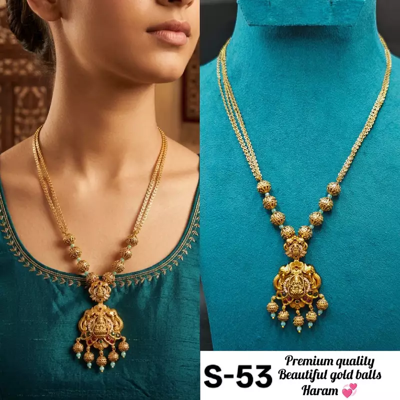 Beautiful gold balls haram ?