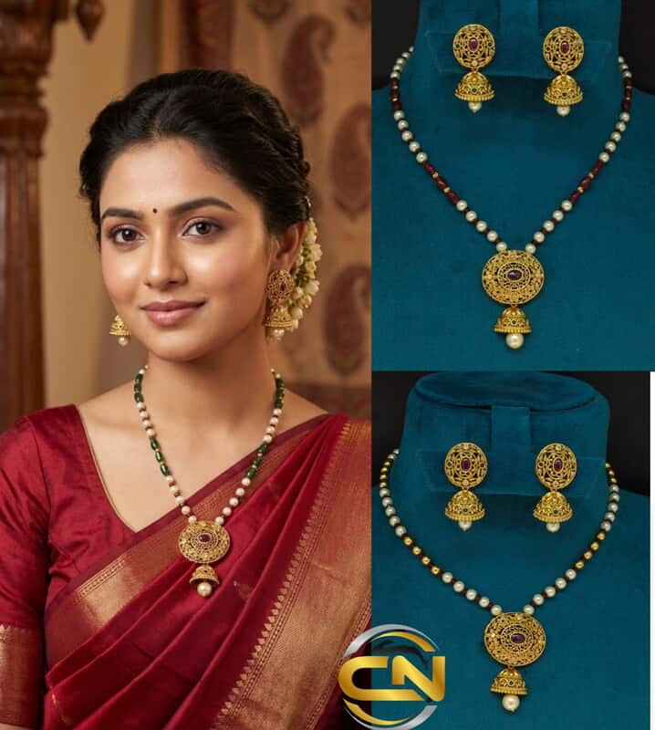 premium quality  locket Mala set