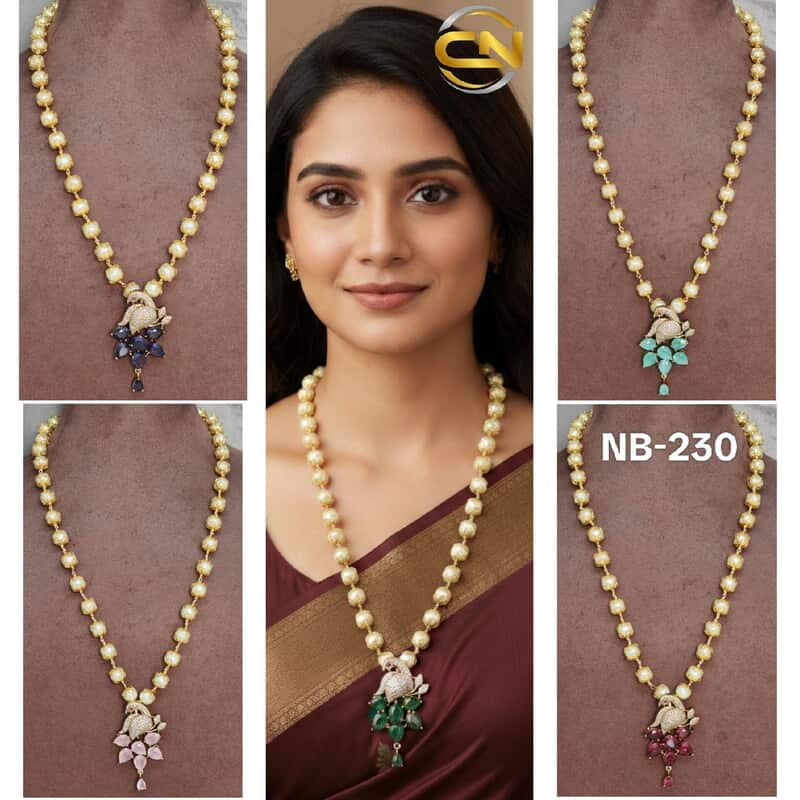 beads with stones locket ?