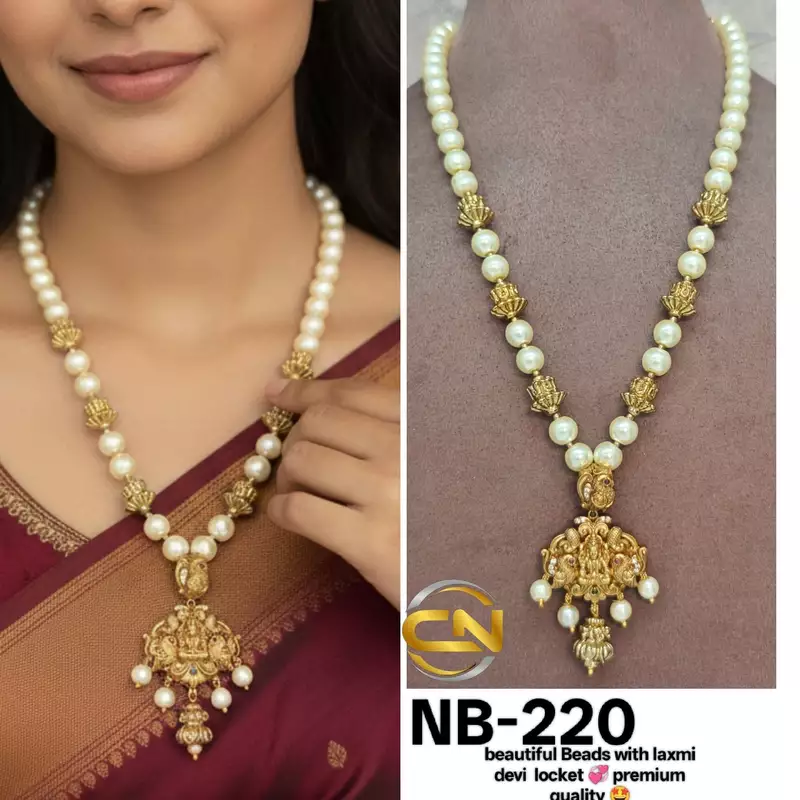 Beads laxmi devi locket ?