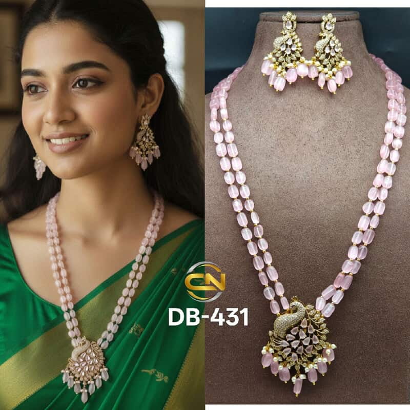 Peacock design beads necklace ?