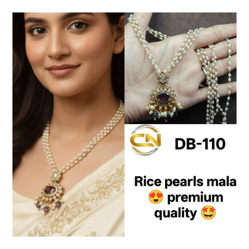 Rice pearls mala ?