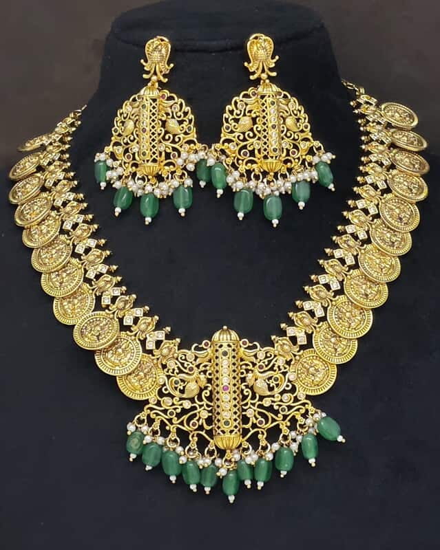 Laxmi devi design necklace ?