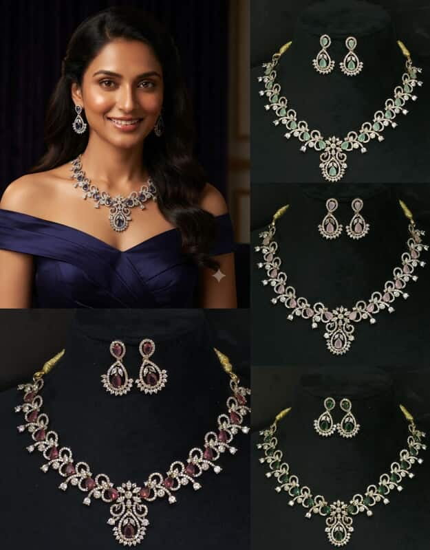 Mehandi finishing Neckalce