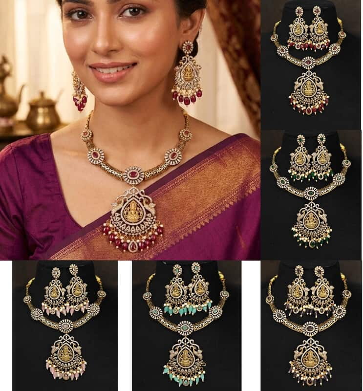 Mehandi Finishing Kanthi Necklace ✨