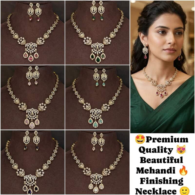 Mehandi Finishing Necklace ✨