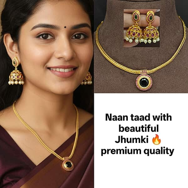Naan taad with beautiful Jhumki