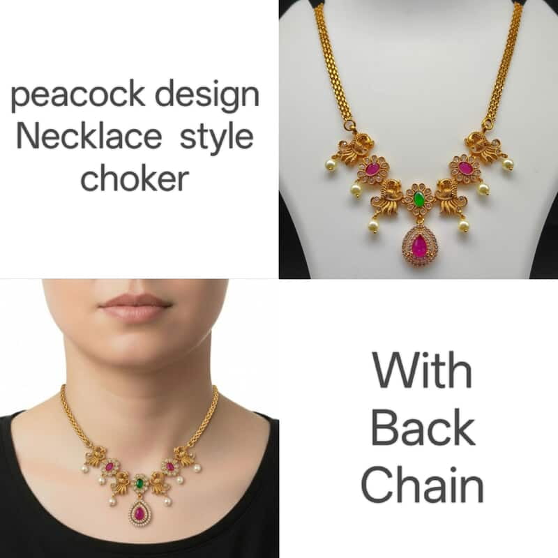 Necklace style choker