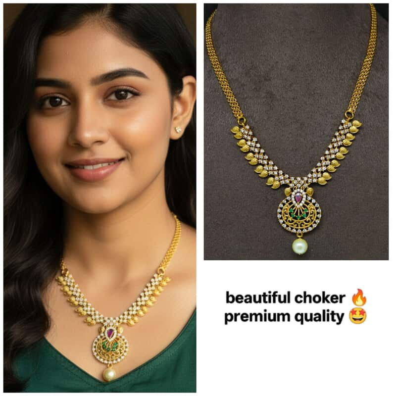 Naan necklace