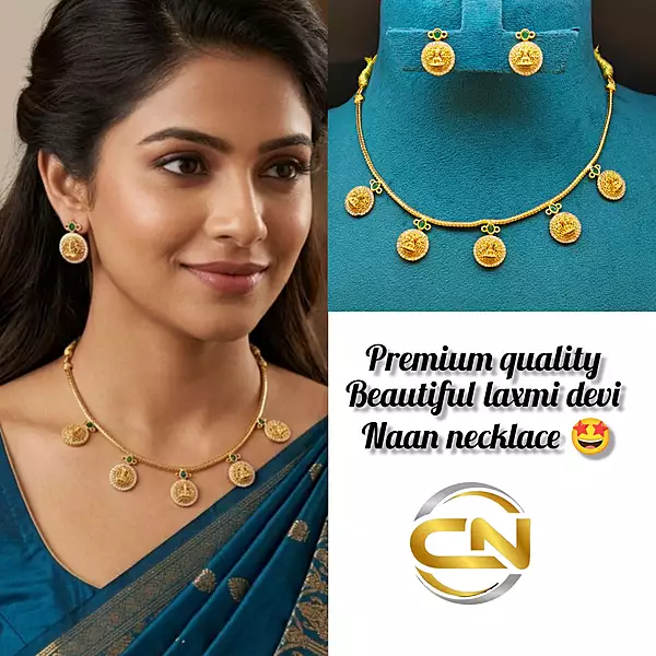 Beautiful laxmi devi naan necklace ?