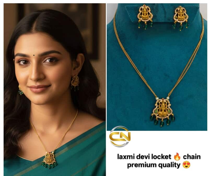 laxmi devi locket ? chain