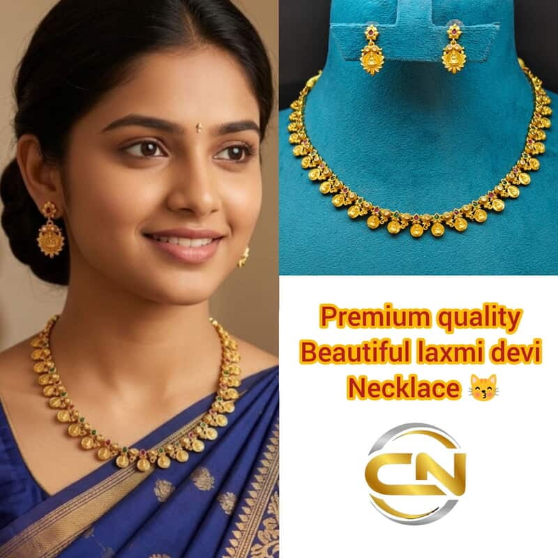 Beautiful laxmi devi necklace ?