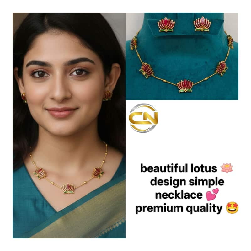Lotus ? necklace