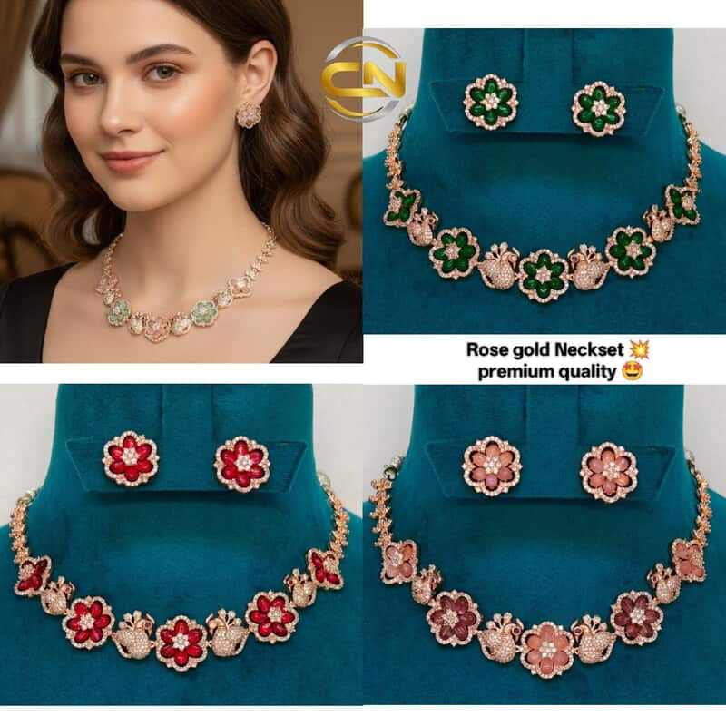 Rose gold Neckset ?